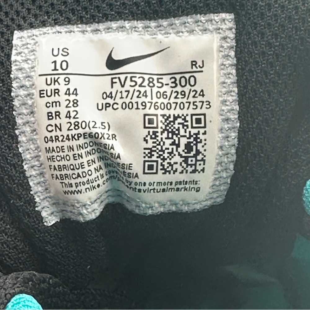 Men’s Nike Promina Teal Men Lifestyle Casual Shoes Sneakers FV5285-300 Size 10 - Picture 11 of 11